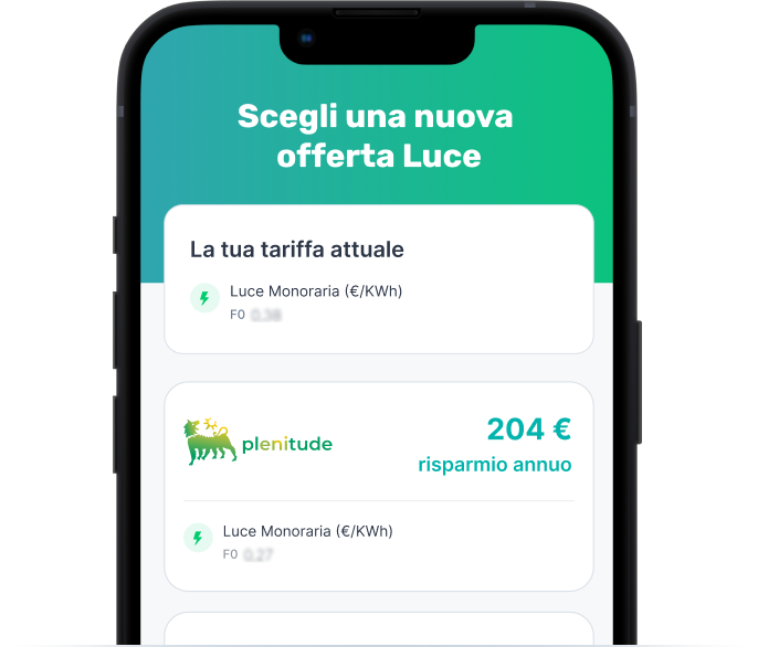 Offerte energia elettrica Switcho: valuta le offerte